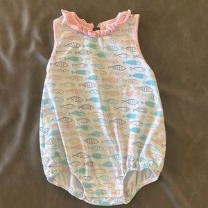 Stitchy Fish romper 🐠